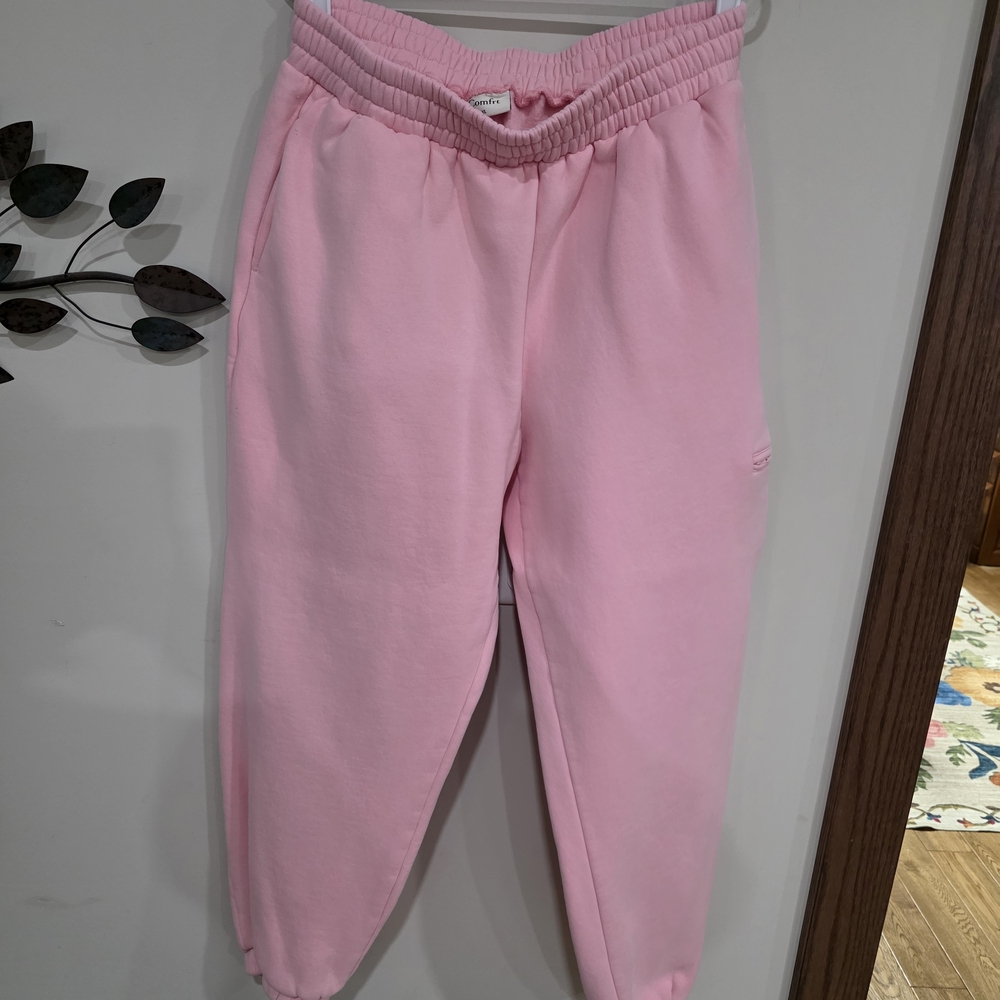 Women's Pink Jogger Pants